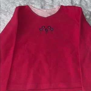 Little girls crew neck